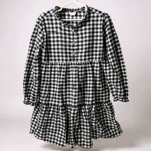 Crewcuts Girls 8 Cotton Flannel Gingham Dress